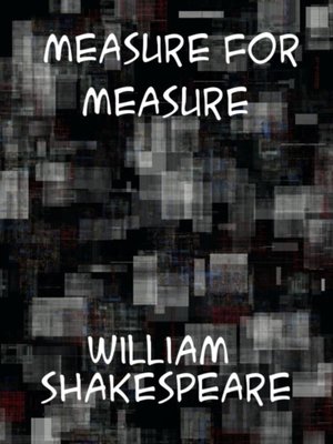 cover image of Measure for Measure